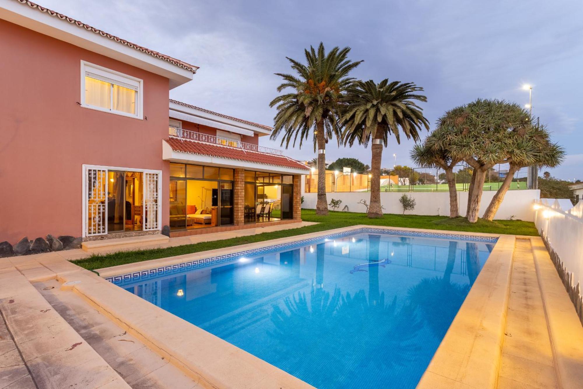 One & Only Sports And Relax Villa Heated Pool By Eden Rentals Tabaiba Kültér fotó